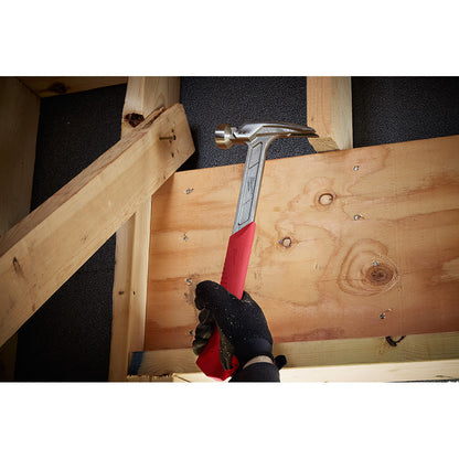 Milwaukee 48-22-9022 22 oz Milled Face Framing Hammer