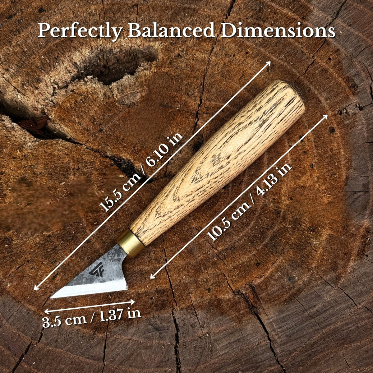 Chip Carving Knife, 3.5 cm (1.4 inches)