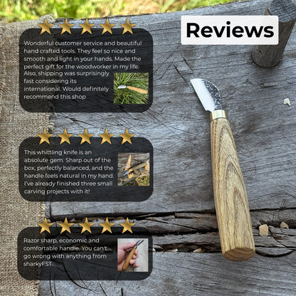 Chip Carving Knife, blade 3 cm (1.2 inches)