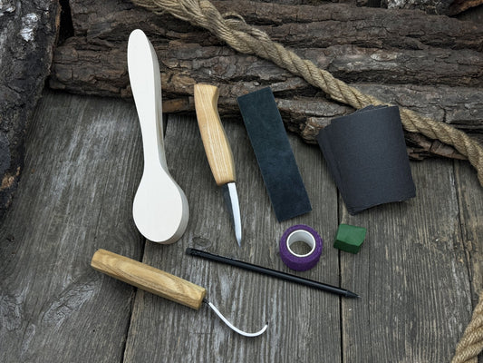 Craft Your Own Wooden Spoon – All-in-One Whittling Kit
