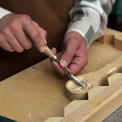 Curved Detail Carving Gouge – 12 mm / 0.47 in