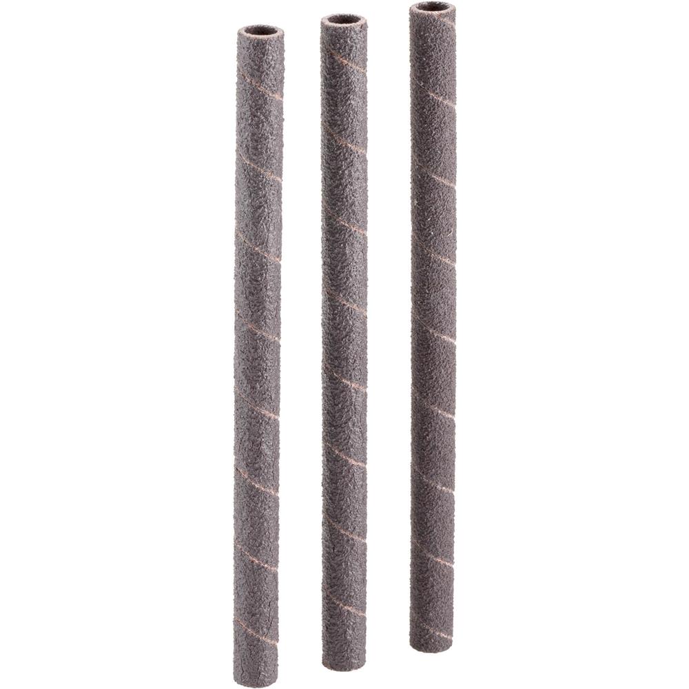 1/4" Dia. x 5" A/O Hard Sanding Sleeve, 80 Grit, 3 pk.