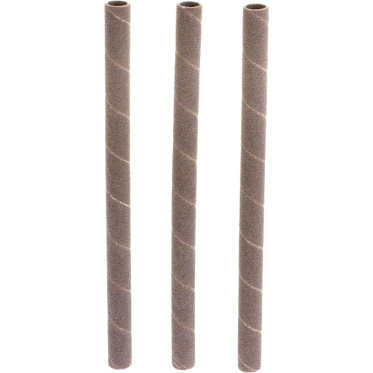 1/4" Dia. x 5" A/O Hard Sanding Sleeve, 150 Grit, 3 pk.
