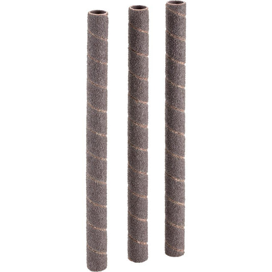 3/8" Dia. x 6" A/O Hard Sanding Sleeve, 60 Grit, 3 pk.