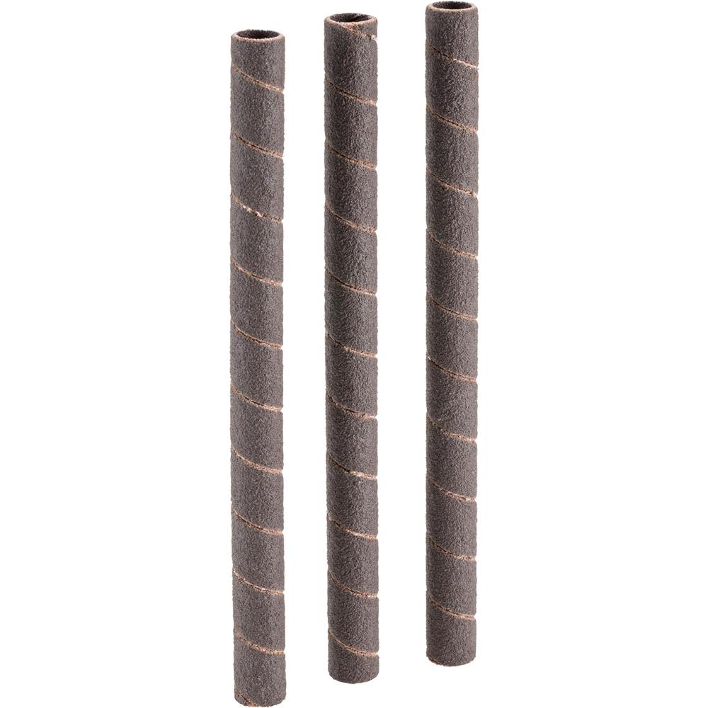 3/8" Dia. x 6" A/O Hard Sanding Sleeve, 100 Grit, 3 pk.