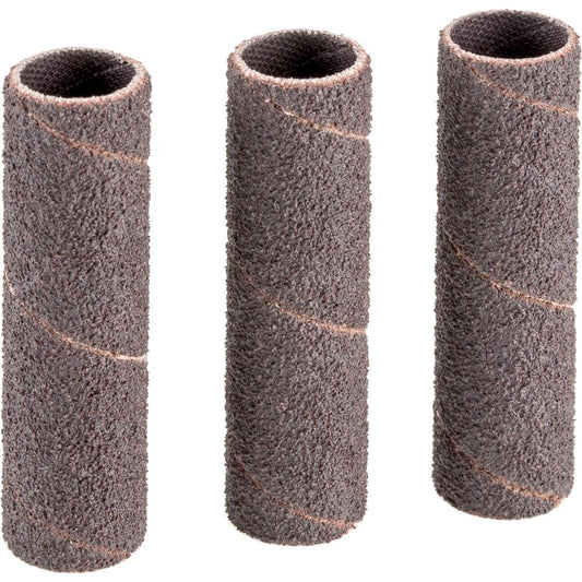 1/2" Dia. x 2" A/O Hard Sanding Sleeve, 60 Grit, 3 pk.