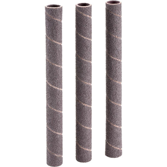 1/2" Dia. x 6" A/O Hard Sanding Sleeve, 60 Grit, 3 pk.