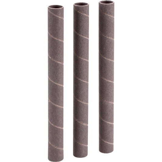 1/2" Dia. x 6" A/O Hard Sanding Sleeve, 120 Grit, 3 pk.