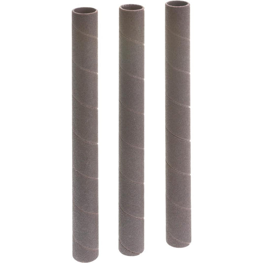 1/2" Dia. x 6" A/O Hard Sanding Sleeve, 150 Grit, 3 pk.