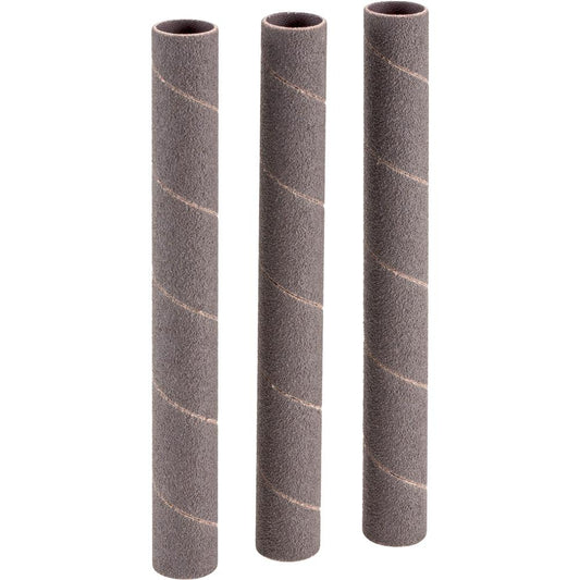 5/8" Dia. x 6" A/O Hard Sanding Sleeve, 80 Grit, 3 pk.