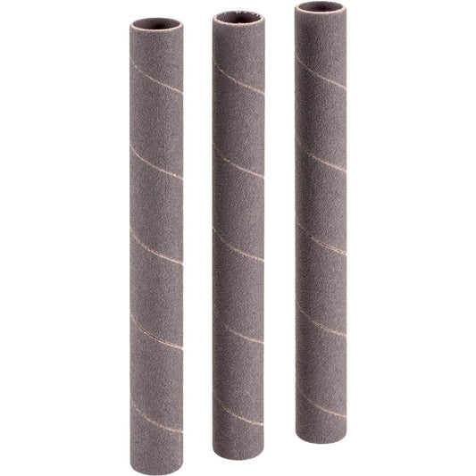 5/8" Dia. x 6" A/O Hard Sanding Sleeve, 100 Grit, 3 pk.