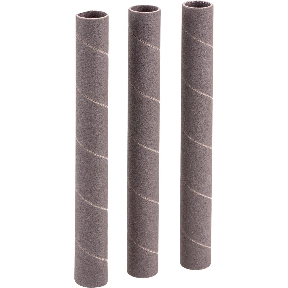 5/8" Dia. x 6" A/O Hard Sanding Sleeve, 120 Grit, 3 pk.