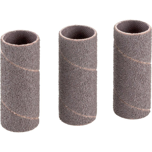 3/4" Dia. x 2" A/O Hard Sanding Sleeve, 60 Grit, 3 pk.
