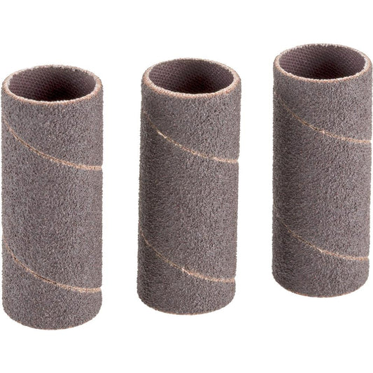 3/4" Dia. x 2" A/O Hard Sanding Sleeve, 80 Grit, 3 pk.
