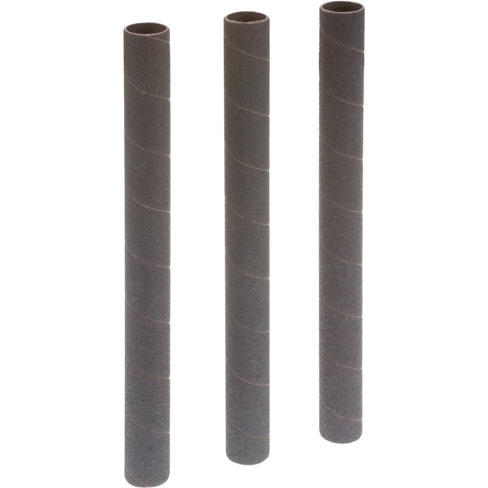 3/4" Dia. x 9" A/O Hard Sanding Sleeve, 80 Grit, 3 pk.