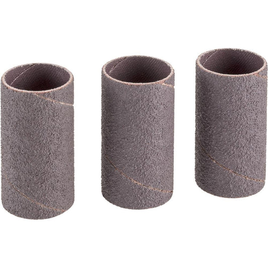 1" Dia. x 2" A/O Hard Sanding Sleeve, 60 Grit, 3 pk.