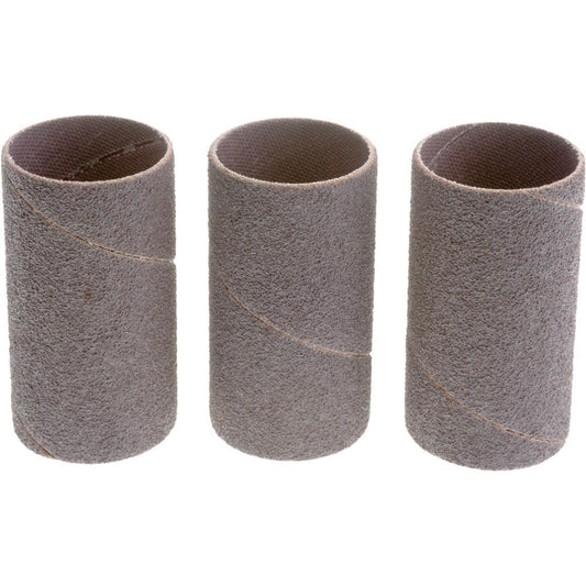 1" Dia. x 2" A/O Hard Sanding Sleeve, 80 Grit, 3 pk.