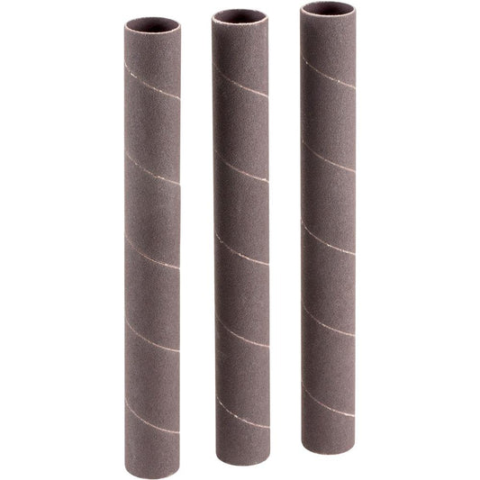 1" Dia. x 9" A/O Hard Sanding Sleeve, 120 Grit, 3 pk.