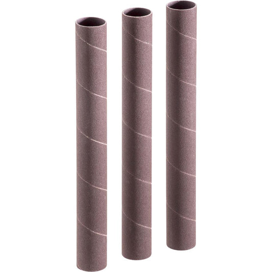 1" Dia. x 9" A/O Hard Sanding Sleeve, 150 Grit, 3 pk.