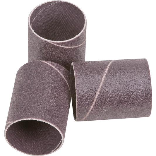 1-1/2" Dia. x 2" A/O Hard Sanding Sleeve, 80 Grit, 3 pk.