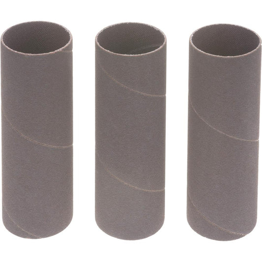 1-1/2'' Dia. x 4-1/4'' A/O Hard Sanding Sleeve, 120 Grit, 3 pk.