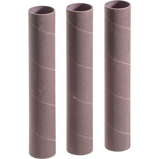 1-1/2" Dia. x 9" A/O Hard Sanding Sleeve, 150 Grit, 3 pk.