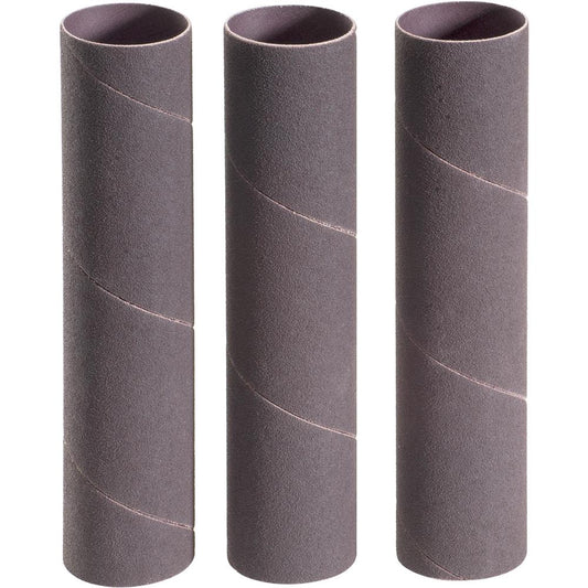 2" Dia. x 9" A/O Hard Sanding Sleeve, 80 Grit, 3 pk.