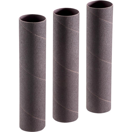 2" Dia. x 9" A/O Hard Sanding Sleeve, 100 Grit, 3 pk.