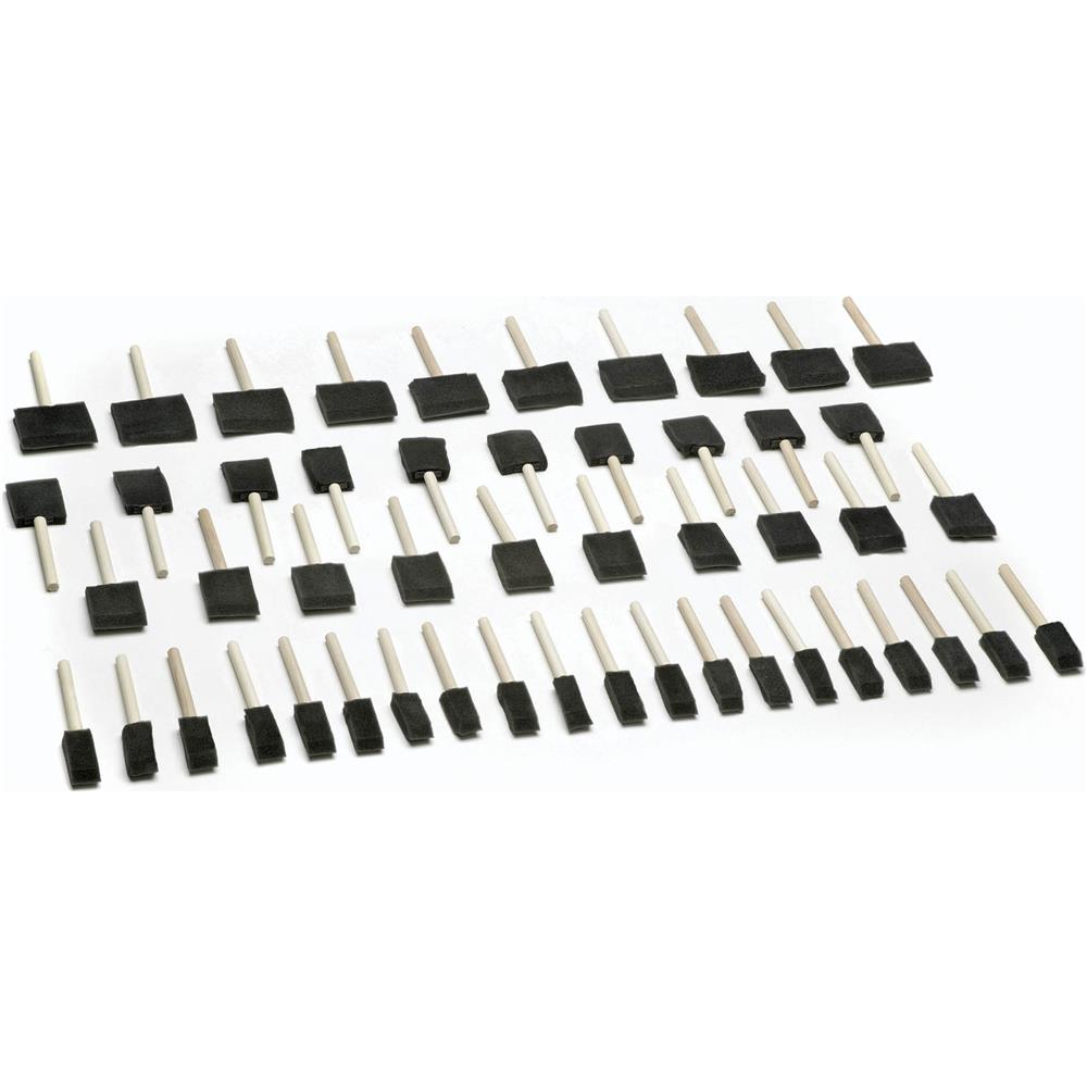 50 pc. Foam Brush Set