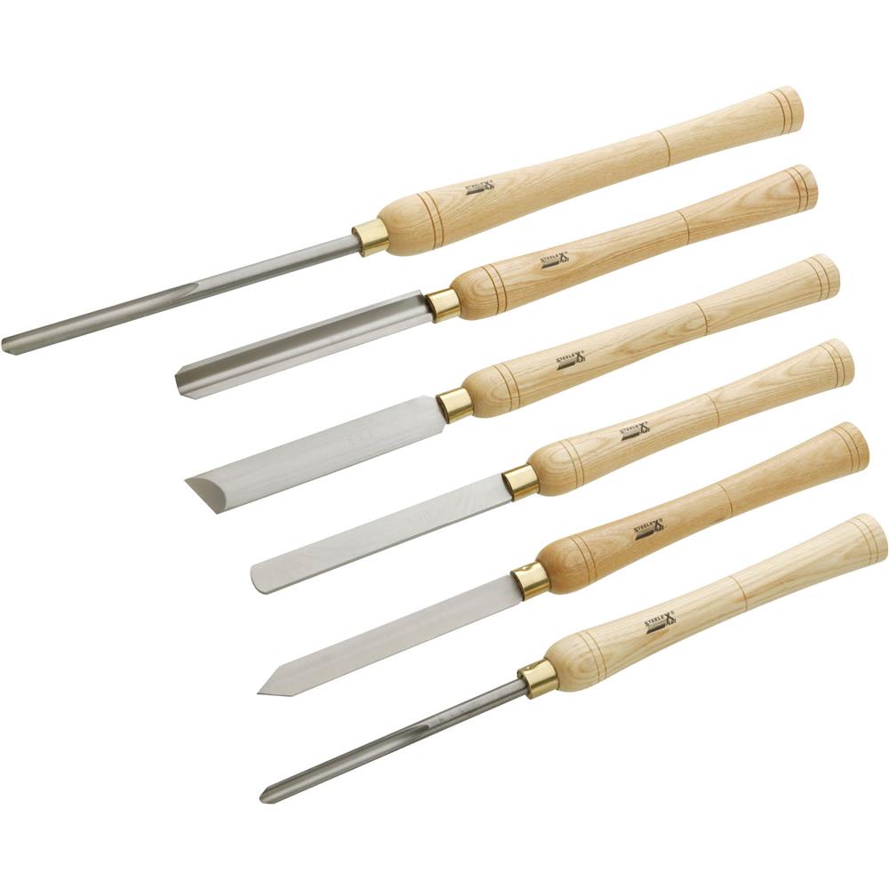 Deluxe HSS Lathe Chisel Set, 6-Pc.