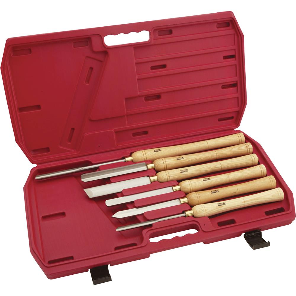 Deluxe HSS Lathe Chisel Set, 6-Pc.
