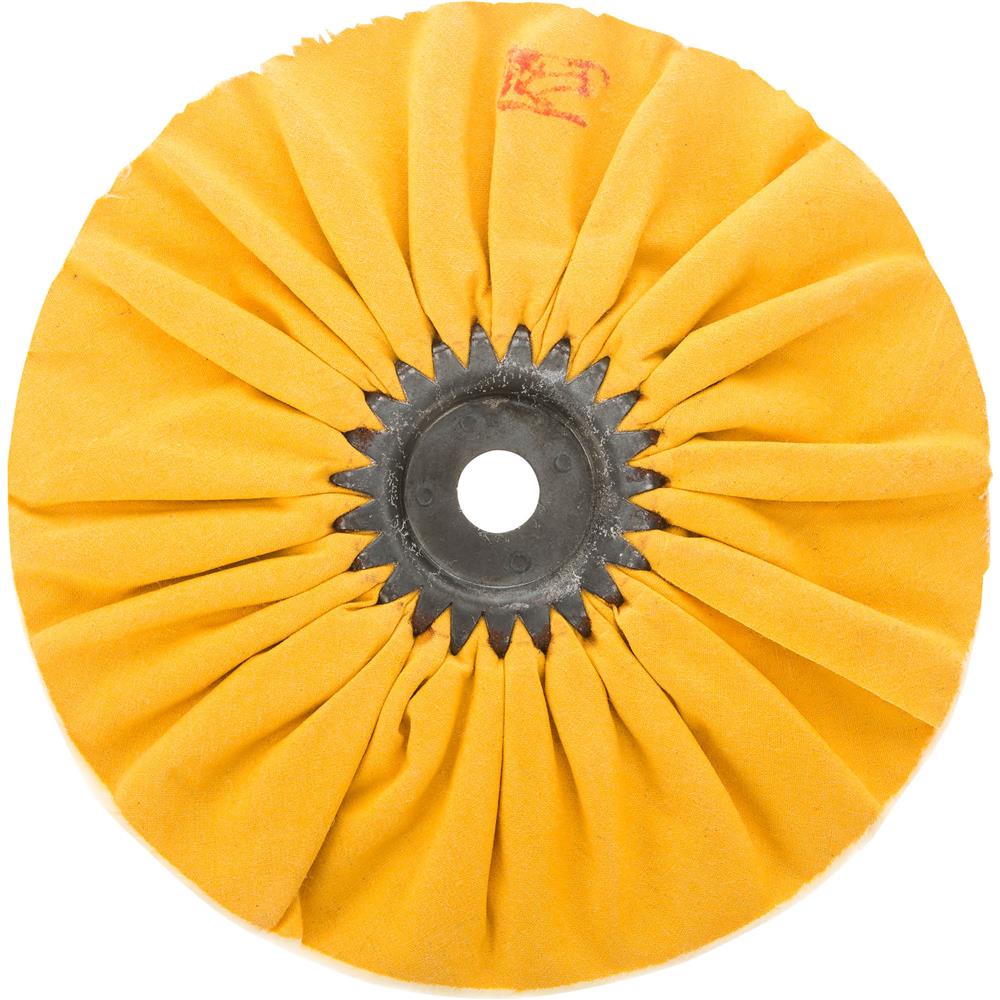 8" x 12 Ply x 5/8" Airway Hard Buff Wheel, 3500 RPM