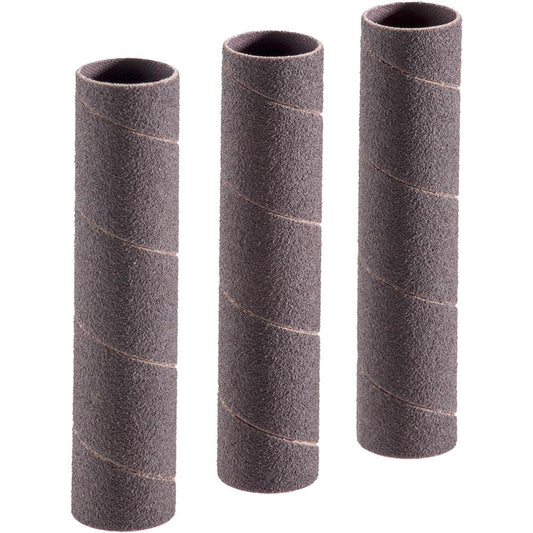 1" Dia. x 4-1/4" A/O Hard Sanding Sleeve, 80 Grit, 3 pk.