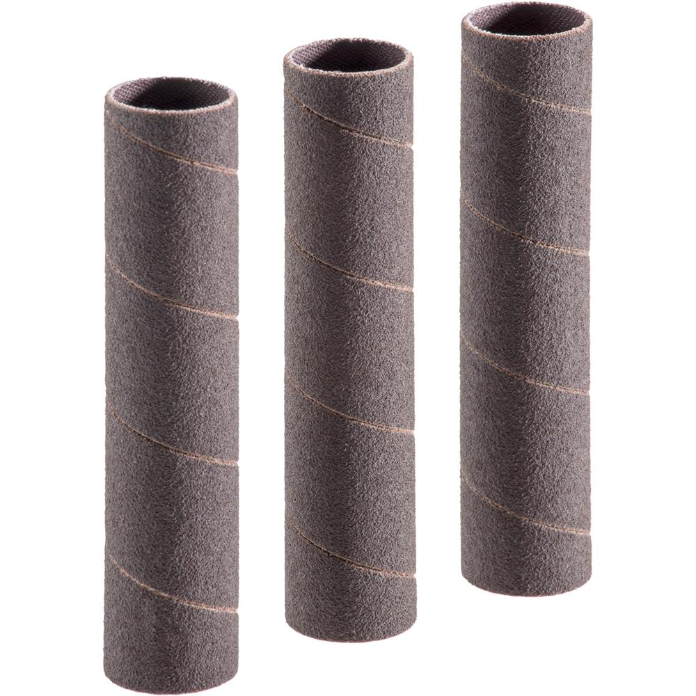 1" Dia. x 4-1/4'' A/O Hard Sanding Sleeve, 100 Grit, 3 pk.