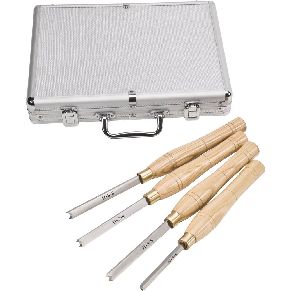 Beading Lathe Chisel Set, 4 pc.