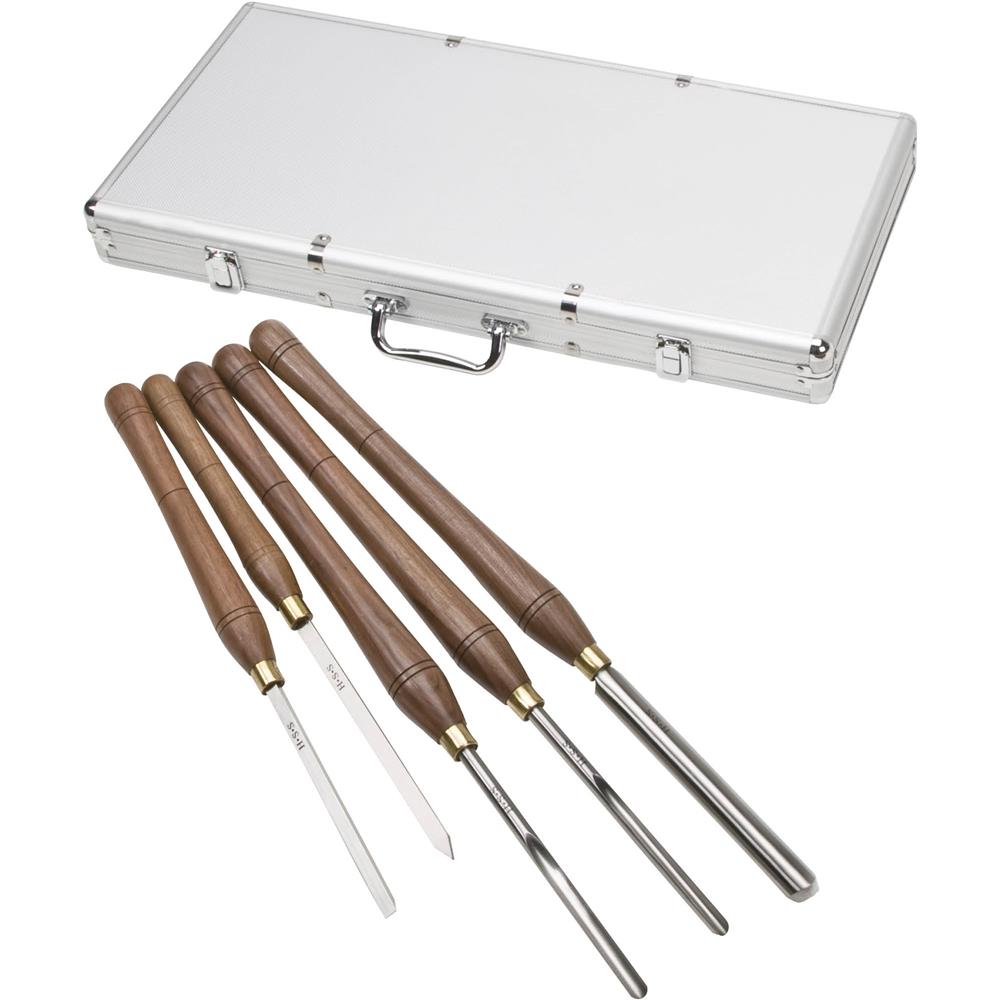 Deluxe Lathe Chisel Set, 5-Pc.