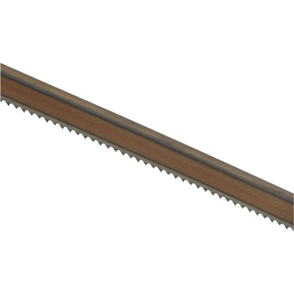 133" x 1/2" x .025" x 10 TPI Raker Bandsaw Blade