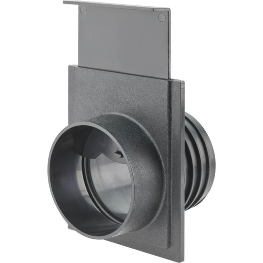 4" ID x 4" Blast Gate, Left Hand Thread