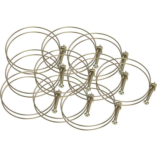 Wire Hose Clamp 2-1/2", 10 pk.
