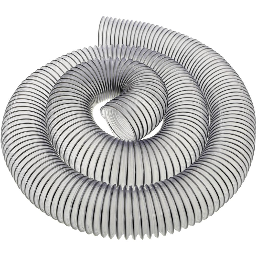 2-1/2" x 10' Clear Wire Reinforced Hose