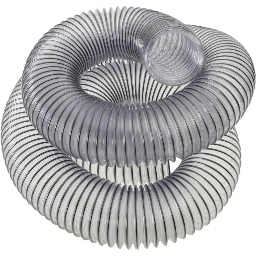 2-1/2" x 10' Clear Wire Reinforced Hose