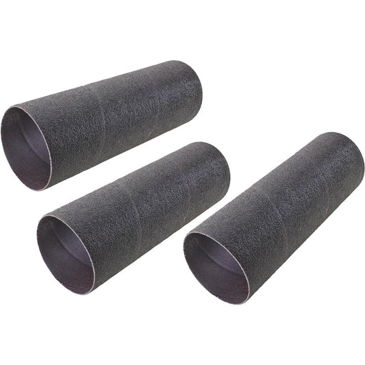 3" Dia. x 9" A/O Hard Sanding Sleeve, 80 Grit, 3 pk.