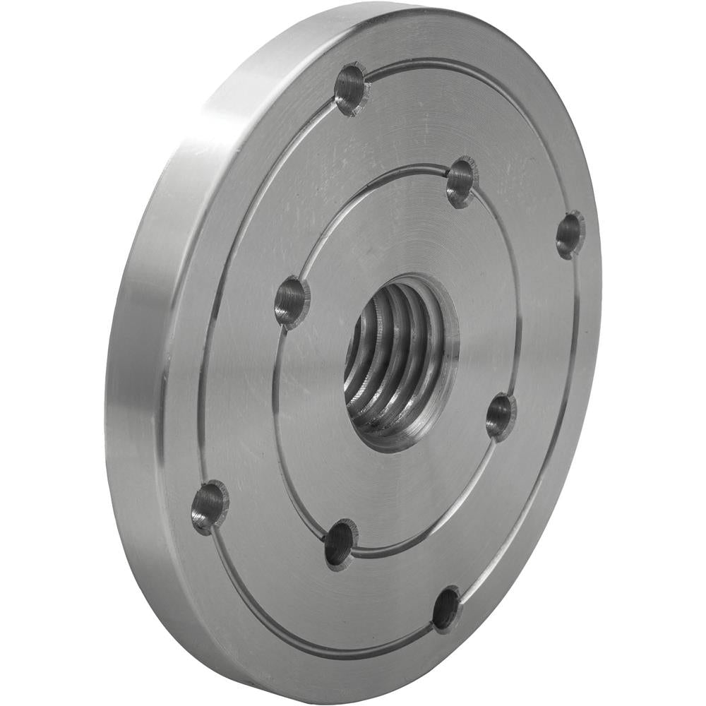 4" Face Plate, 1" x 8 TPI
