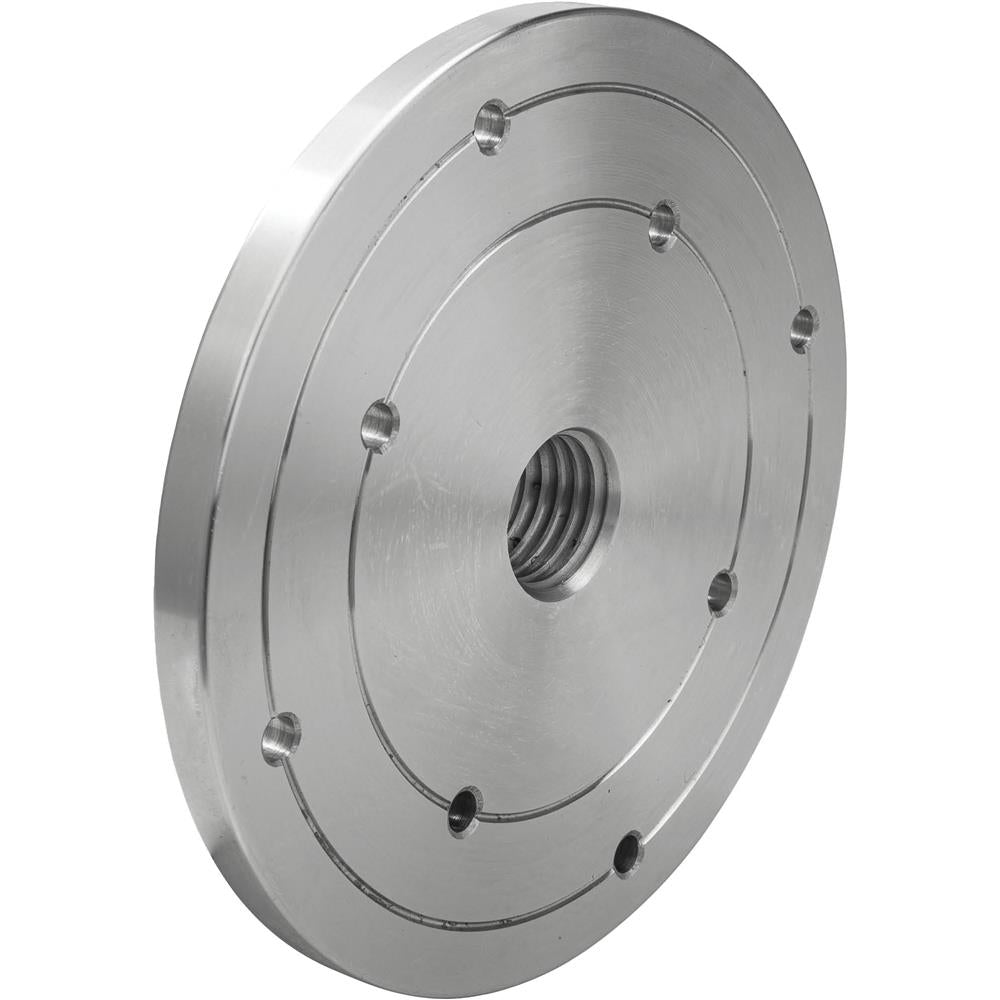 6" Face Plate, 1" x 8 TPI