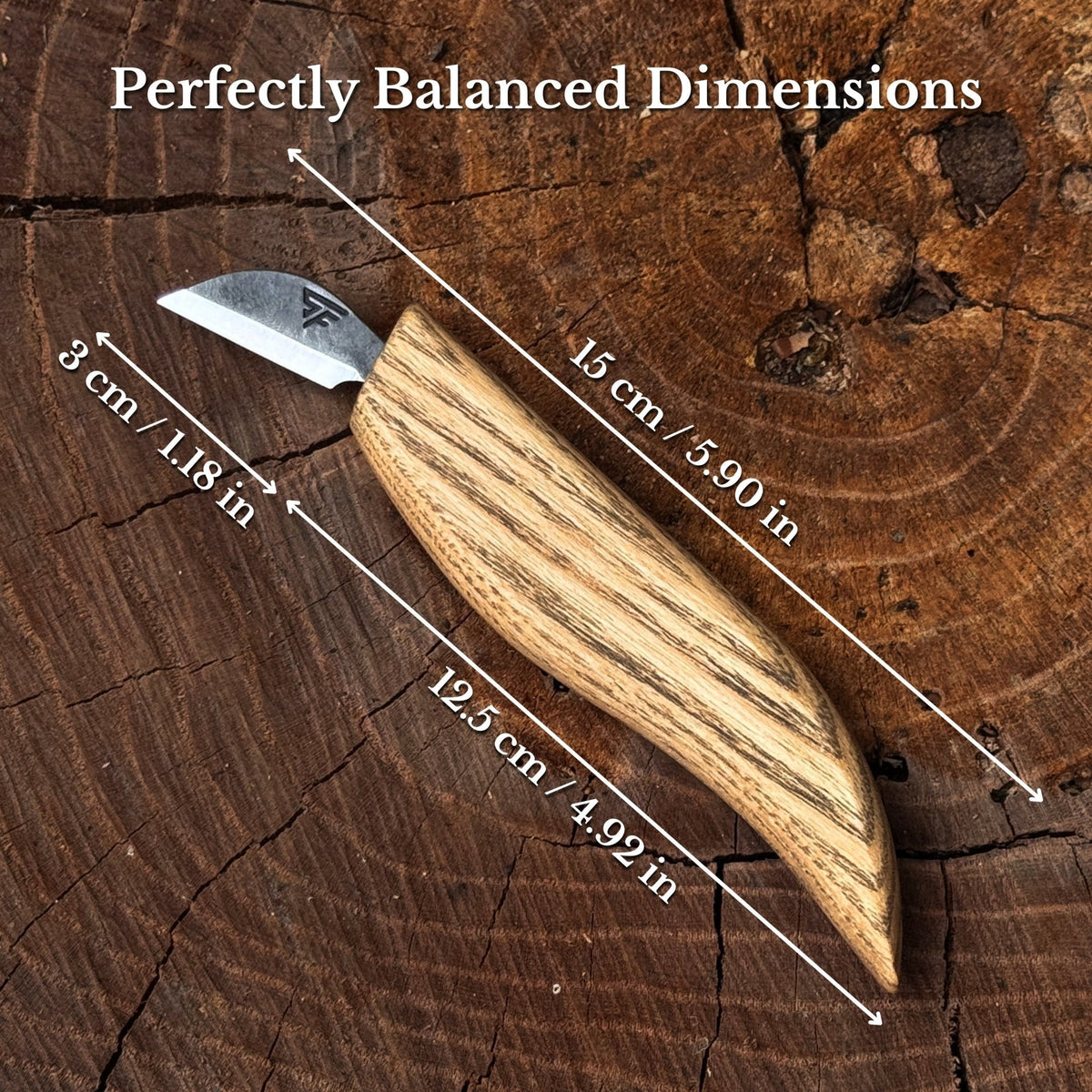 Detail Chip Carving Knife – Blade 3 cm (1.2 inches)
