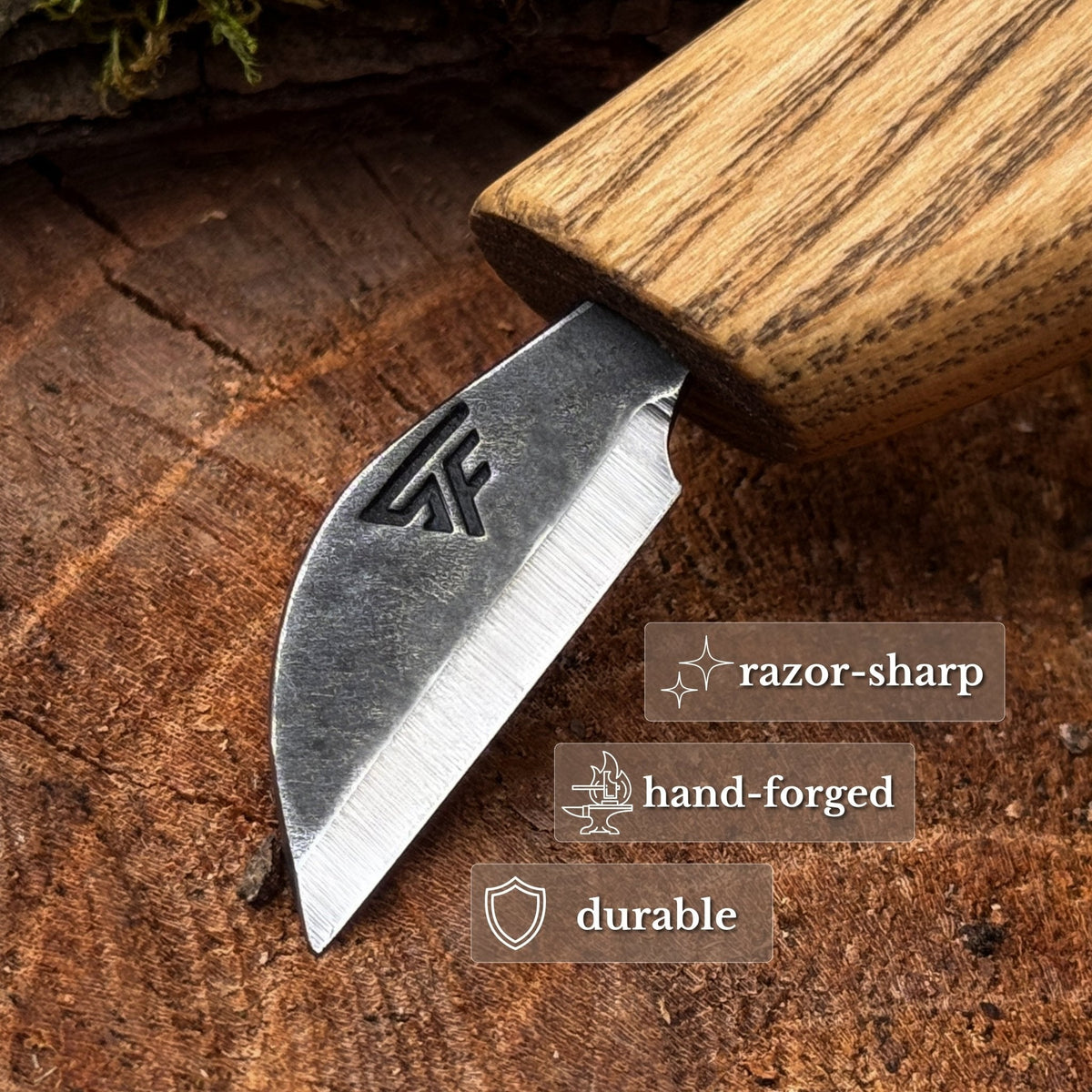 Detail Chip Carving Knife – Blade 3 cm (1.2 inches)