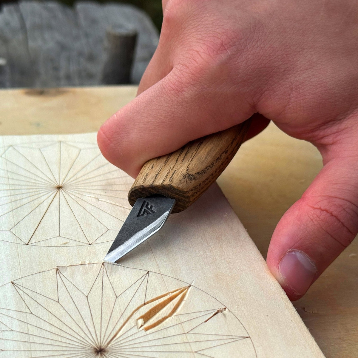 Detail Wood Carving Knife, 2.5 cm (1 inch)