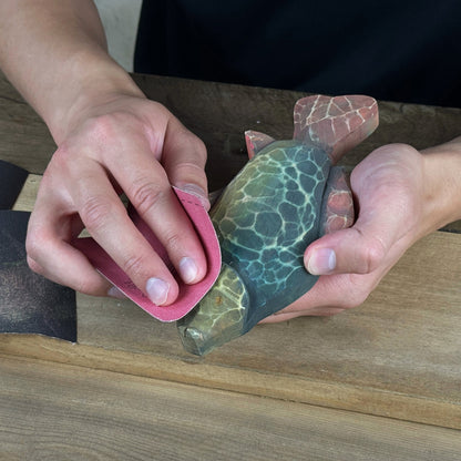 DIY Fish Wood Carving & Painting Kit – Beginner Whittling Set with Video Tutorial