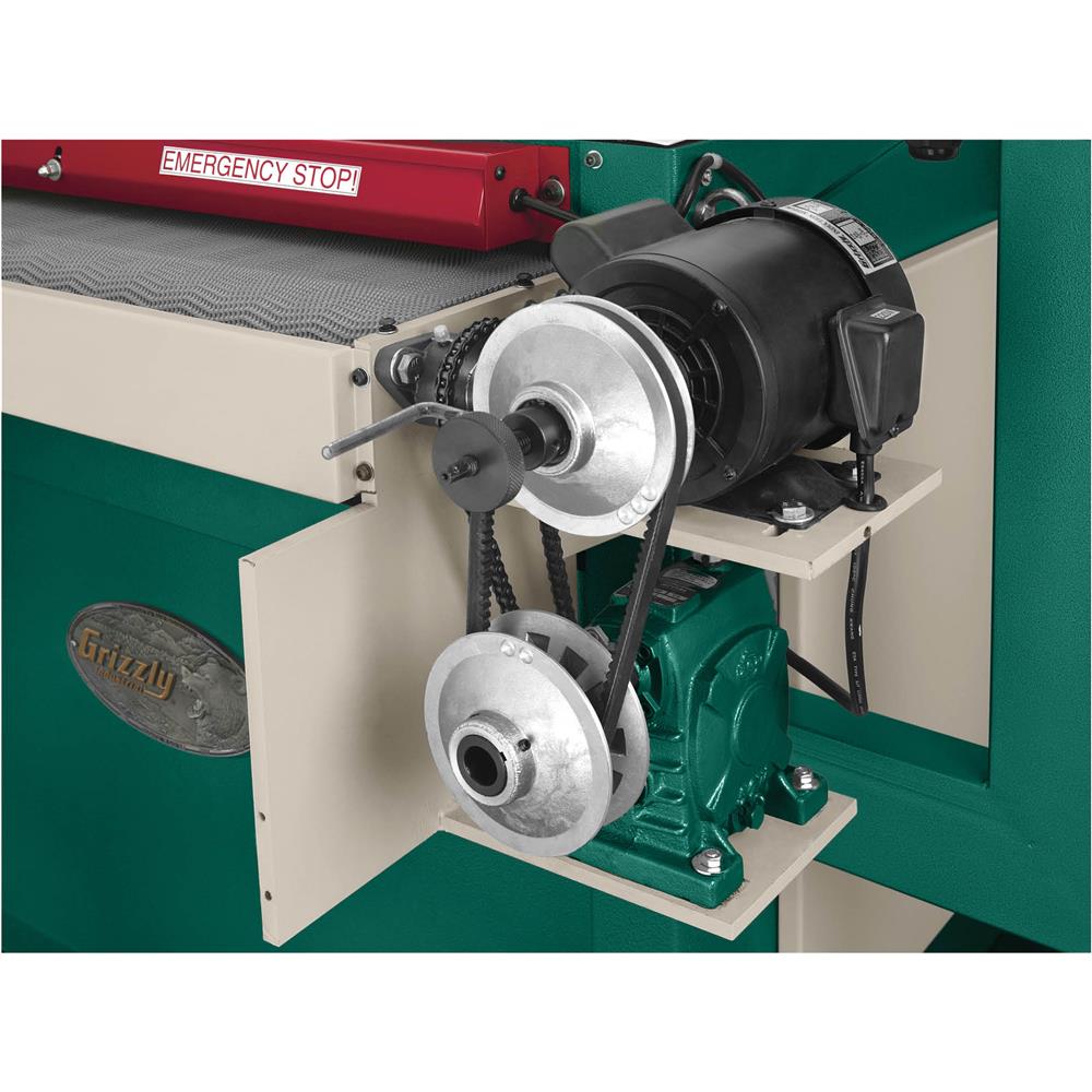 37" 10 HP Drum Sander