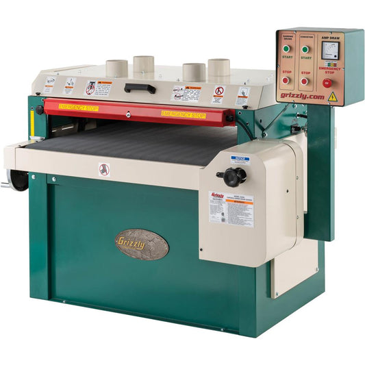 37" 15 HP 3-Phase Drum Sander